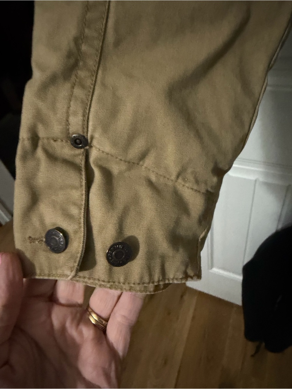 Preview International Men’s Quilted Field Jacket - Khaki - Picture 4 of 5